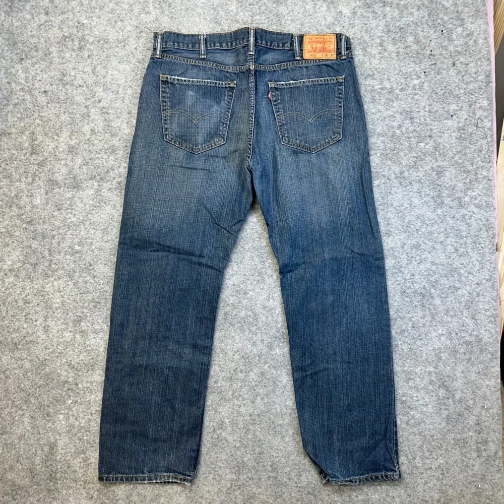 Lot of 4 Levis 505 Straight Jeans Men's 38x32 Blue Work Pants